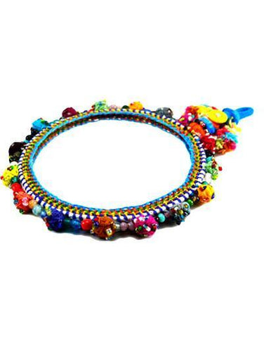 Thread Beaded Mirror