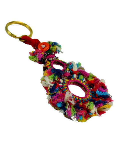 Double mirror Keyring